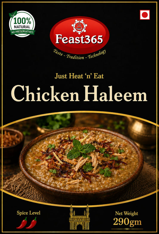 Feast365 Chicken Haleem — Slow-Cooked Taste, Ready in 2 Minutes