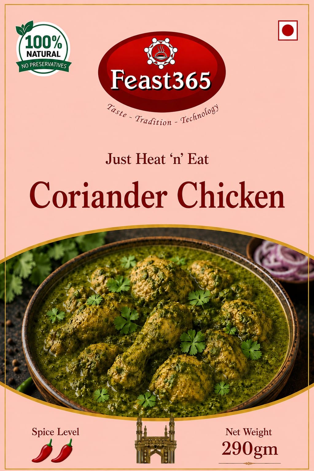 Ready to Eat Coriander Chicken