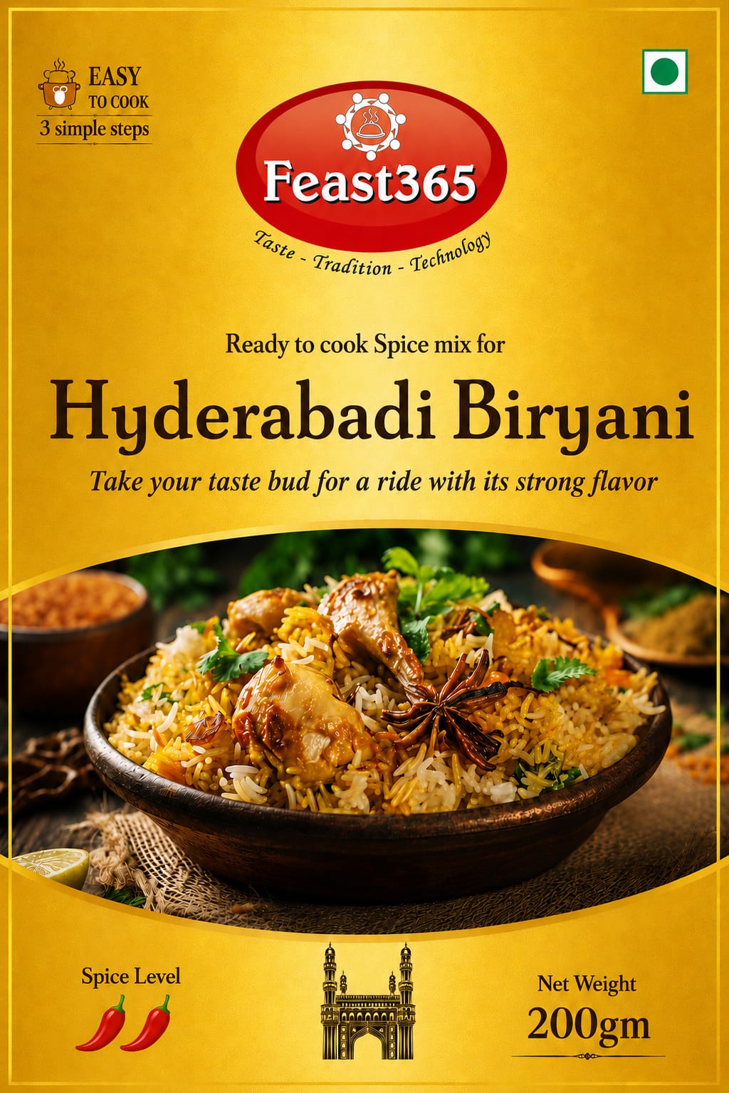 Chicken Dum Biryani Masala paste